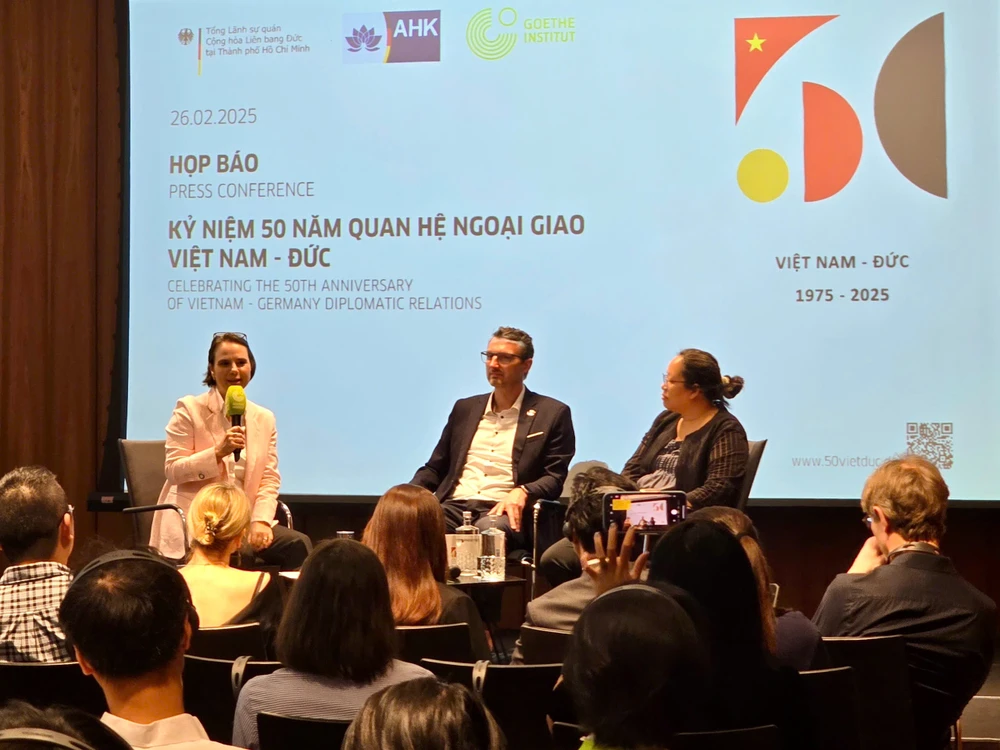 Tổng Lãnh sự Đức công bố loạt sự kiện sôi động kỷ niệm 50 năm quan hệ Việt-Đức