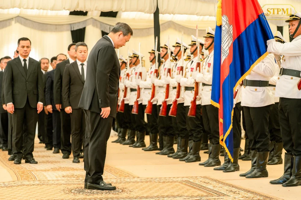 Thủ tướng Hun Manet viếng tướng Campuchia tử trận trong xung đột với Thái Lan