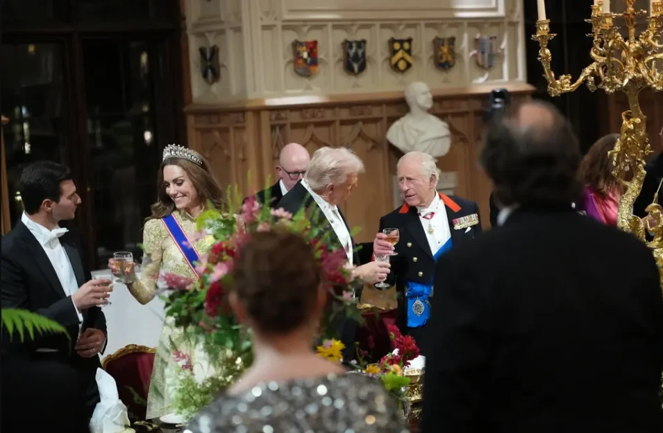 ẢNH: Quốc yến hoành tráng Vua Charles III dành cho Tổng thống Trump