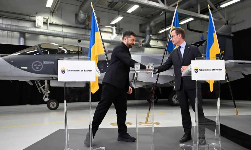 Ukraine 'chốt kèo' mua 150 chiến đấu cơ Gripen E của Thụy Điển