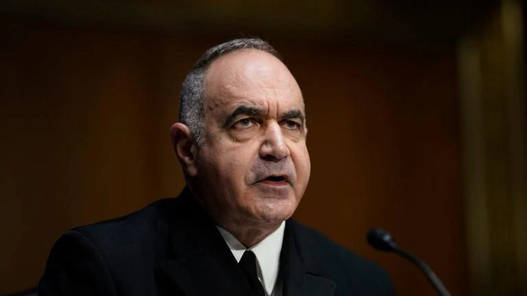 Đô đốc Charles Richard, Tư lệnh Bộ chỉ huy chiến lược Mỹ (STRATCOM). Ảnh: GETTY IMAGES