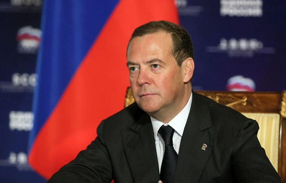 Cựu Tổng thống Nga Dmitry Medvedev hiện là Phó chủ tịch Hội đồng An ninh Nga. Ảnh: SPUTNIK