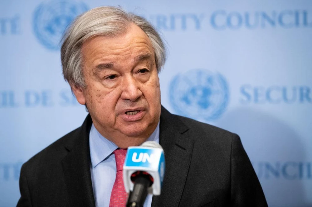 Tổng thư ký Liên Hợp Quốc Antonio Guterres. Ảnh: LIÊN HỢP QUỐC