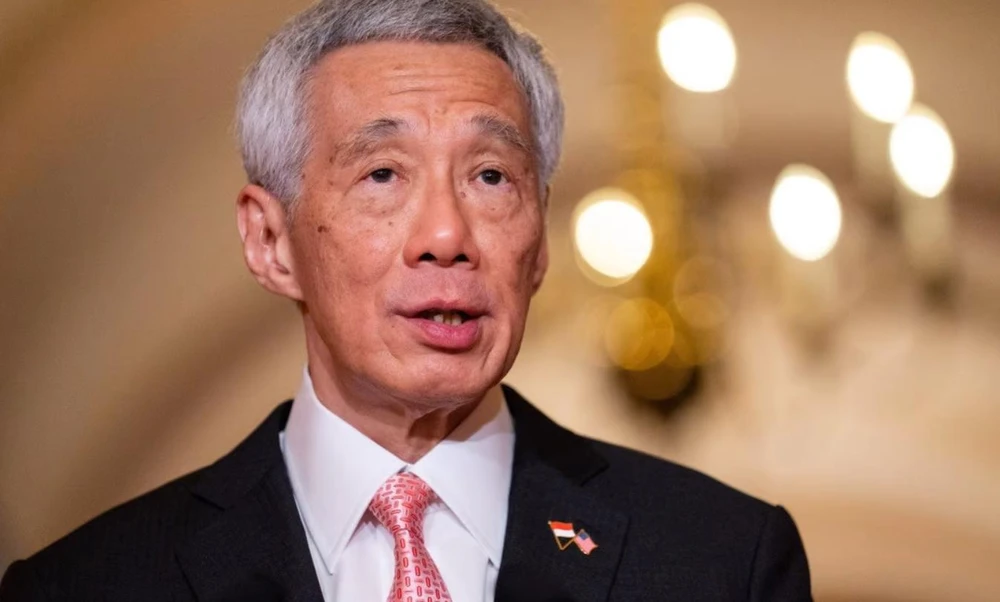 Thủ tướng Singapore Lý Hiển Long. Ảnh: BLOOMBERG Thủ tướng Singapore Lý Hiển Long. Ảnh: BLOOMBERG