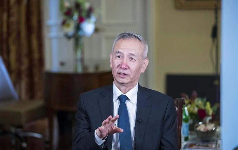 Phó Thủ tướng Trung Quốc Lưu Hạc. Ảnh: TÂN HOA XÃ Phó Thủ tướng Trung Quốc Lưu Hạc. Ảnh: TÂN HOA XÃ