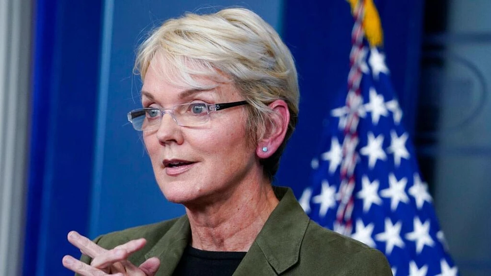 Bộ trưởng Năng lượng Mỹ Jennifer Granholm. Ảnh: AP