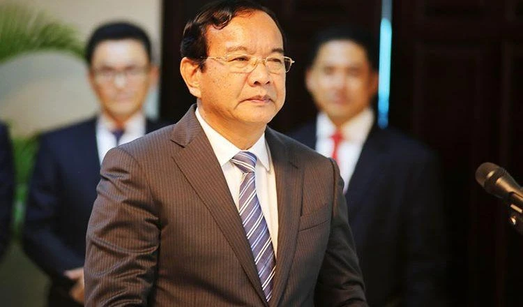 Ông Prak Sokhonn - Đặc phái viên Hiệp hội các quốc gia Đông Nam Á (ASEAN) về Myanmar. Ảnh: KHMER TIMES