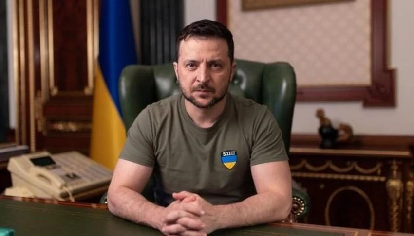 Tổng thống Ukraine – ông Volodymyr Zelensky. Ảnh: UKRINFORM