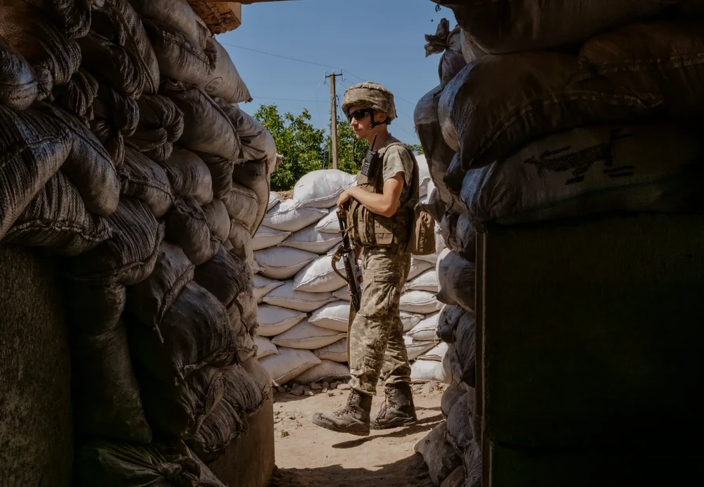 Bất kỳ nỗ lực phản công nào từ phía Ukraine cũng là những thử thách cam go. Ảnh: THE NEW YORK TIMES