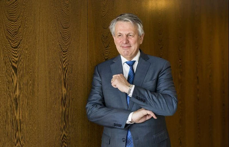 Ông Ben van Beurden - Giám đốc điều hành Tập đoàn năng lượng Shell Plc. Ảnh: BLOOMBERG