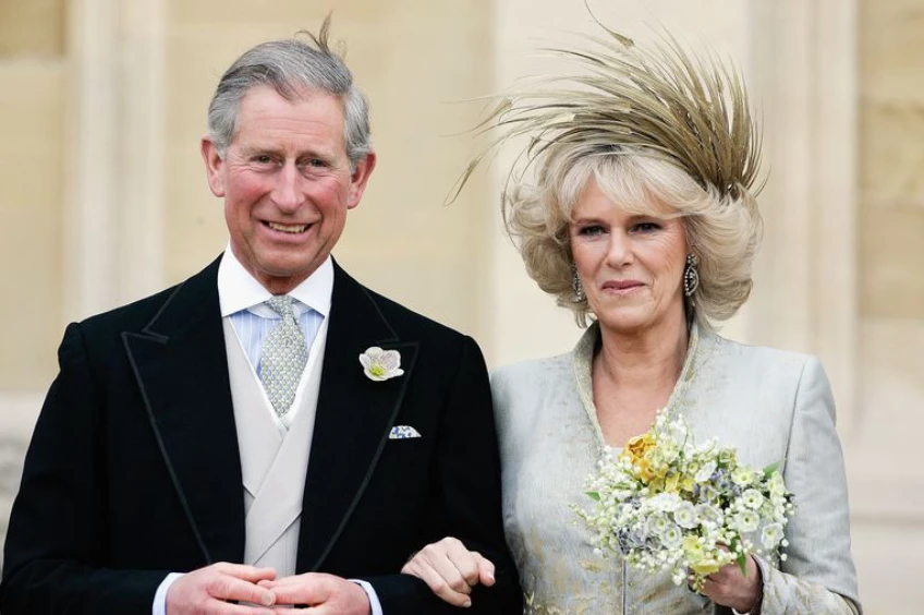 Thái tử Charles và bà Camilla trong lễ kỷ niệm 14 ngày cưới. ẢNH: GETTY IMAGES
