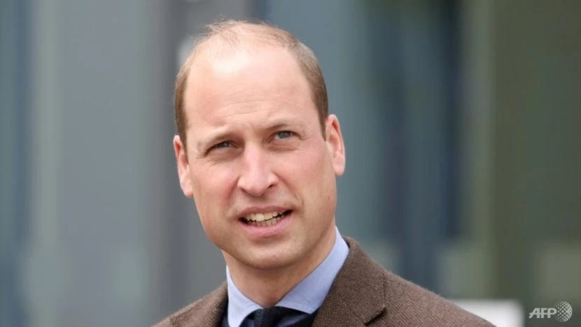 Hoàng tử Anh William. Ảnh: AFP