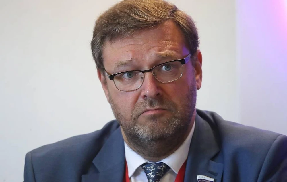 Phó Chủ tịch Thượng viện Nga Konstantin Kosachev. Ảnh: TASS