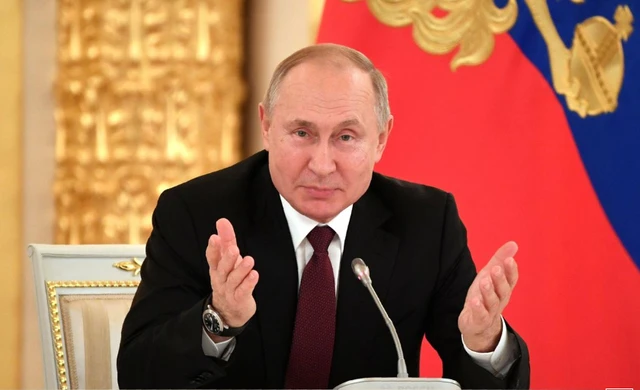 Tổng thống Nga Vladimir Putin. ẢNH: REUTERS