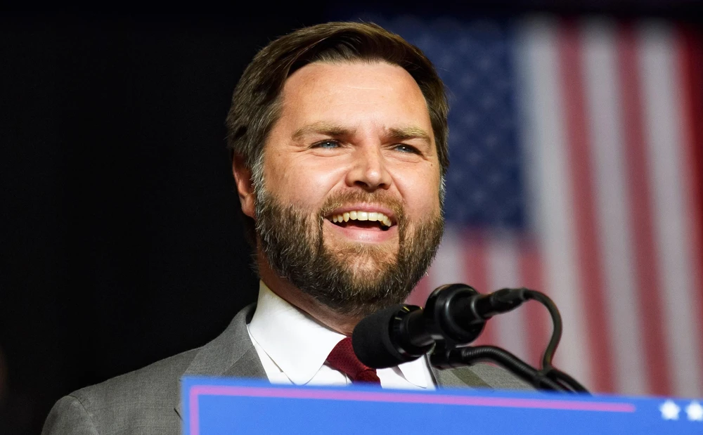 Ứng viên Thượng viện Mỹ thuộc đảng Cộng hòa J.D Vance. Ảnh: GETTY IMAGES