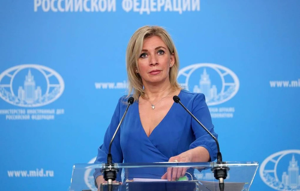 Phát ngôn viên Bộ Ngoại giao Nga Maria Zakharova. Ảnh: TASS
