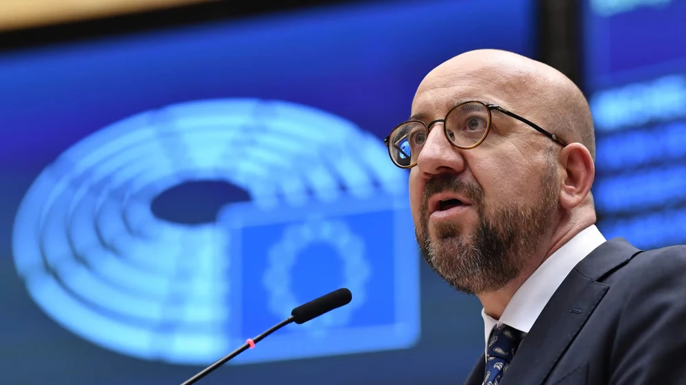 Chủ tịch Hội đồng châu Âu (EC) Charles Michel. Ảnh: AFP