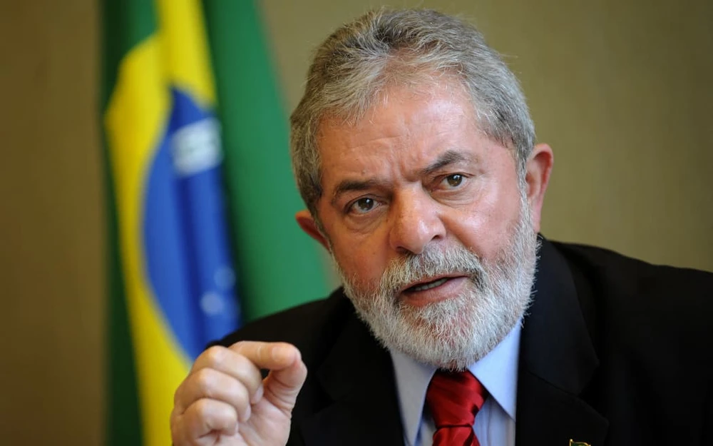 Tổng thống Brazil - ông Luiz Inacio Lula da Silva. Ảnh: AFP