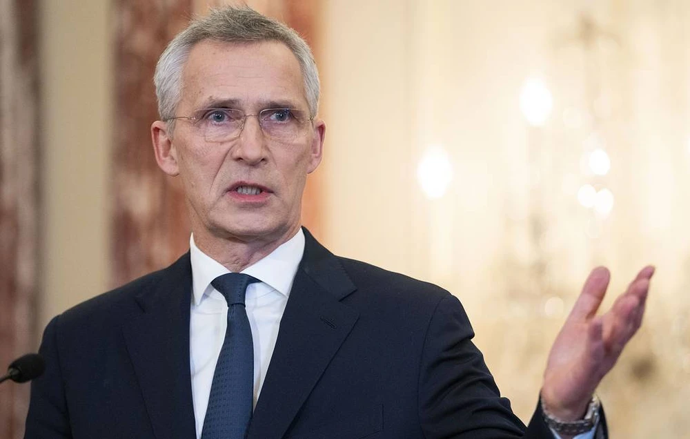 Tổng thư ký Tổ chức Hiệp ước Bắc Đại Tây Dương (NATO) Jens Stoltenberg. Ảnh: AP