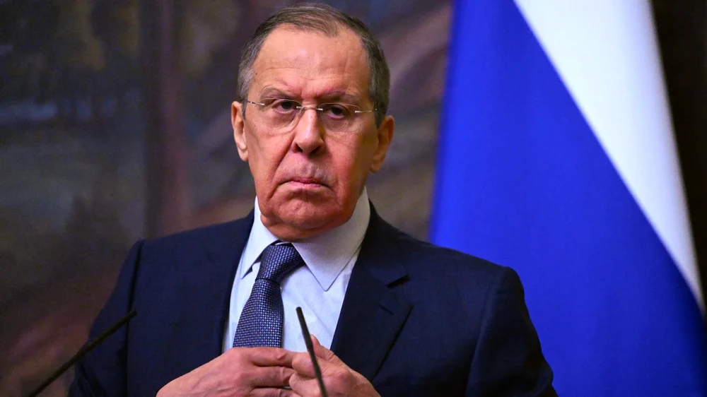 Ngoại trưởng Nga Sergey Lavrov. Ảnh: AFP
