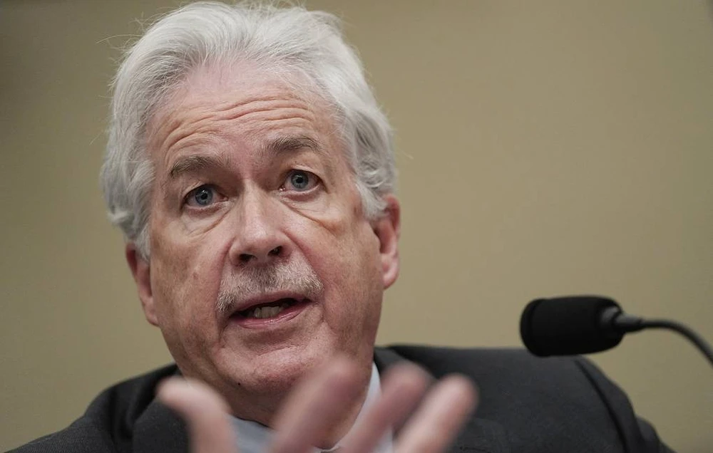 Giám đốc Cơ quan Tình báo Trung ương Mỹ (CIA) William Burns. Ảnh: AP