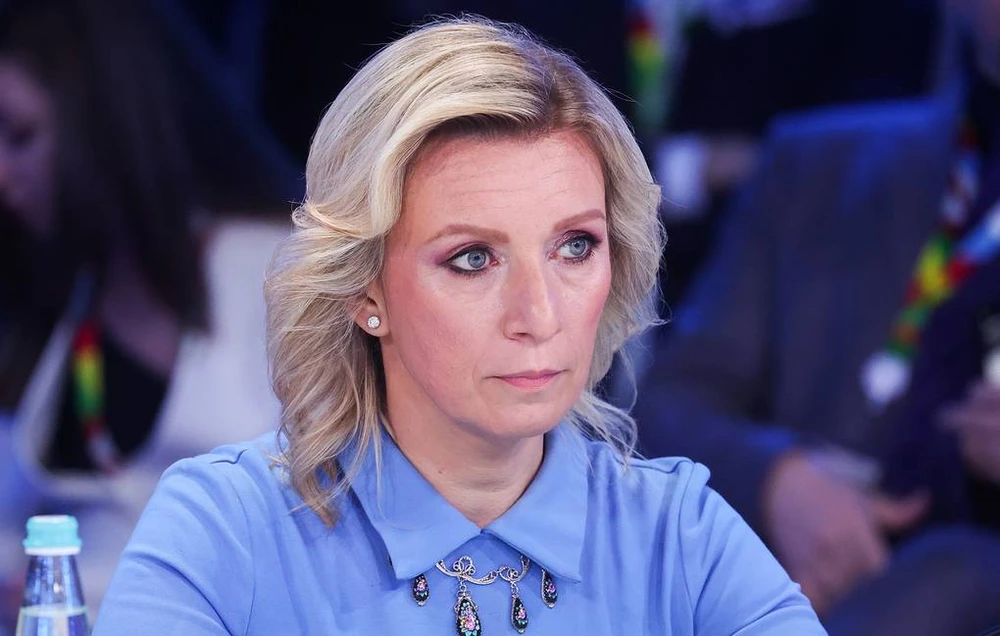 Phát ngôn viên Bộ Ngoại giao Nga Maria Zakharova. Ảnh: TASS