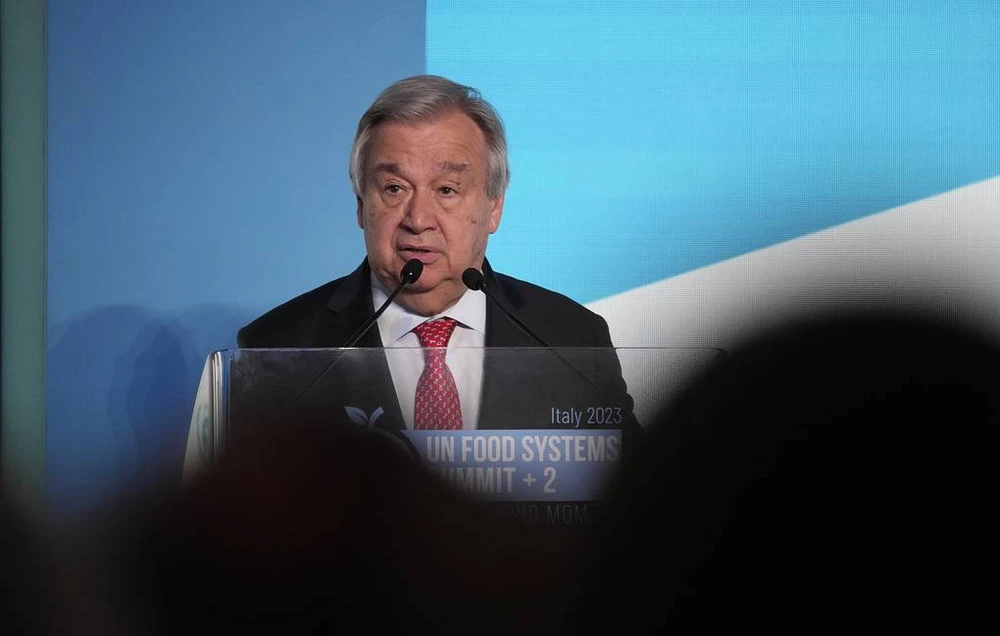 Tổng thư ký Liên Hợp Quốc Antonio Guterres. Ảnh: TASS