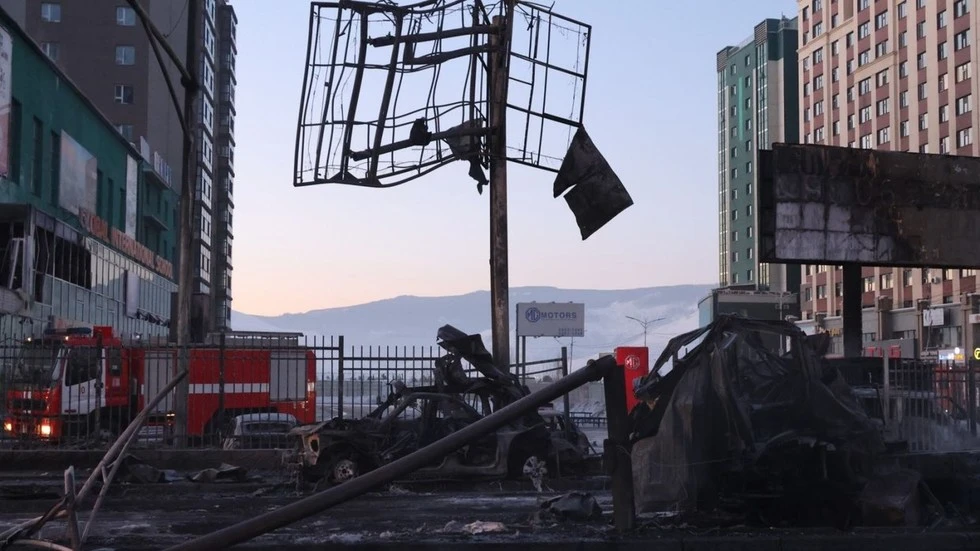 xe chở khí đốt phát nổ