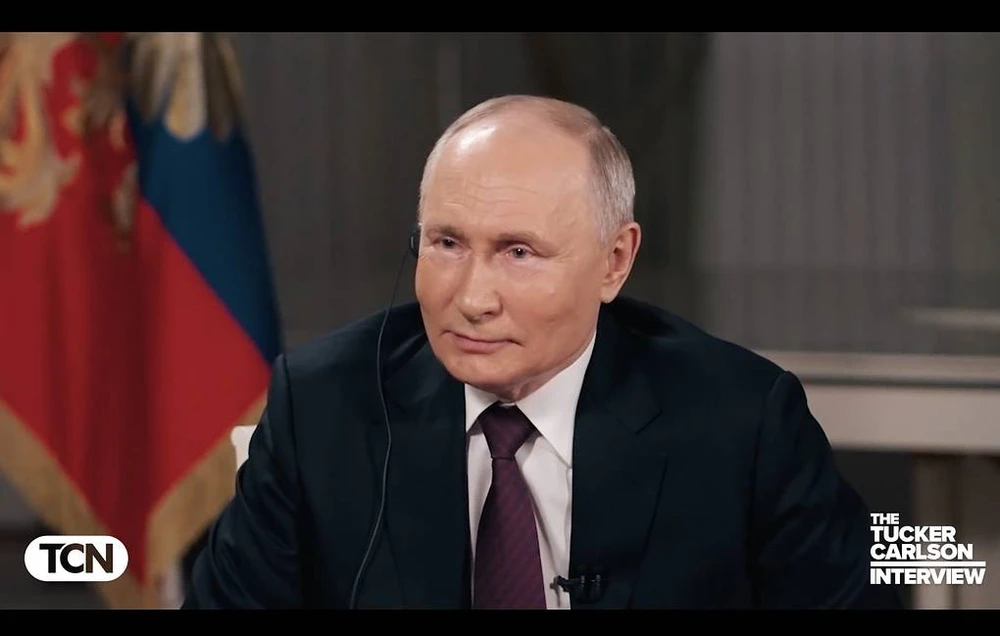 Putin trả lời phỏng vấn nhà báo Mỹ