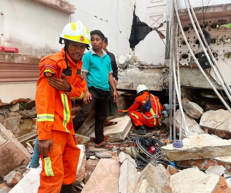 động đất Myanmar