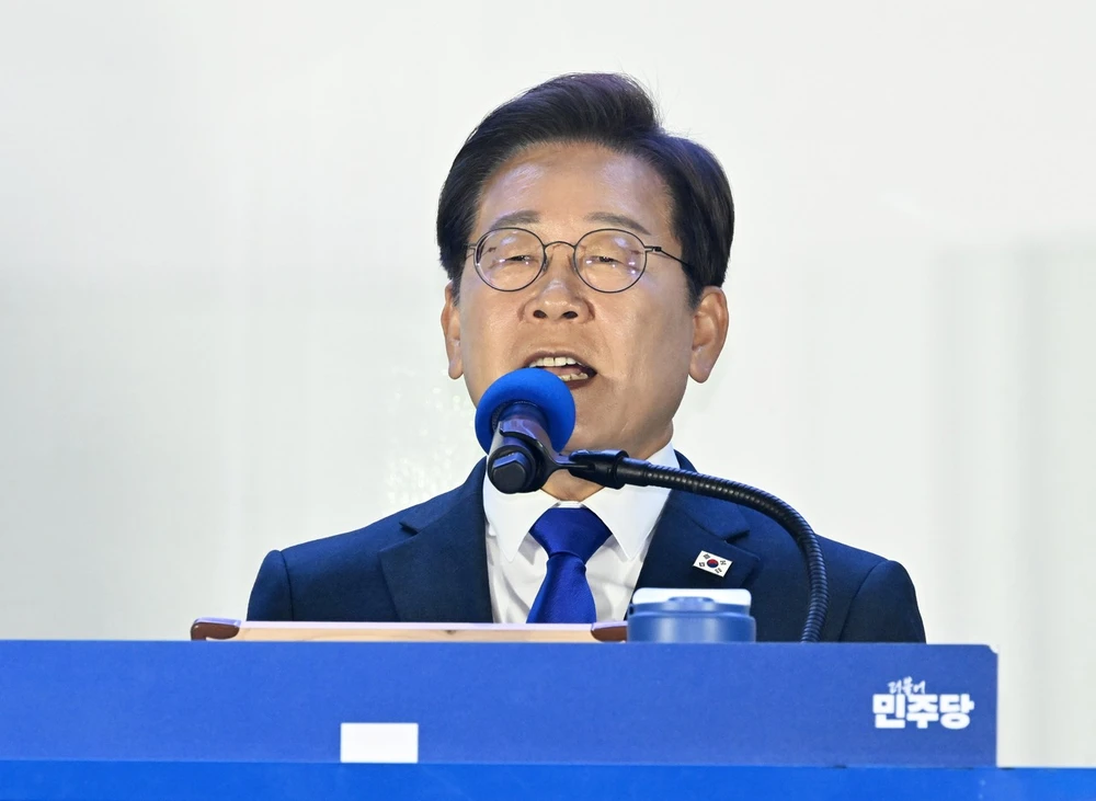 Tân tổng thống Hàn Quốc Lee Jae-myung. Ảnh: YONHAP