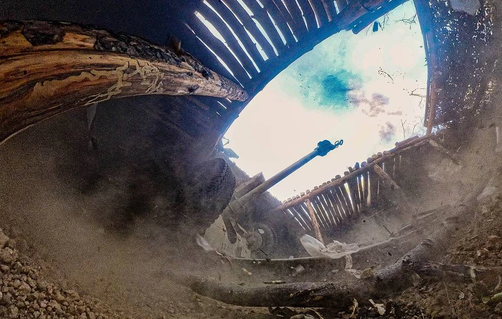 Binh sĩ Nga hoạt động trên chiến trường Ukraine. Ảnh: TASS