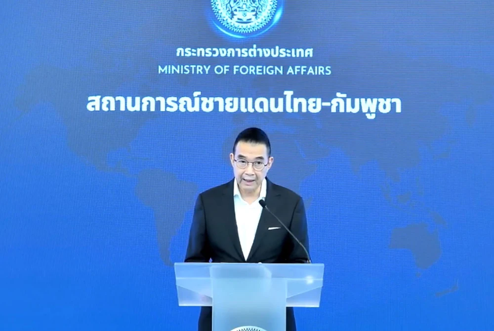 Ngoại trưởng Thái Lan Maris Sangiampongsa. Ảnh: BỘ NGOẠI GIAO THÁI LAN/ BANGKOK POST