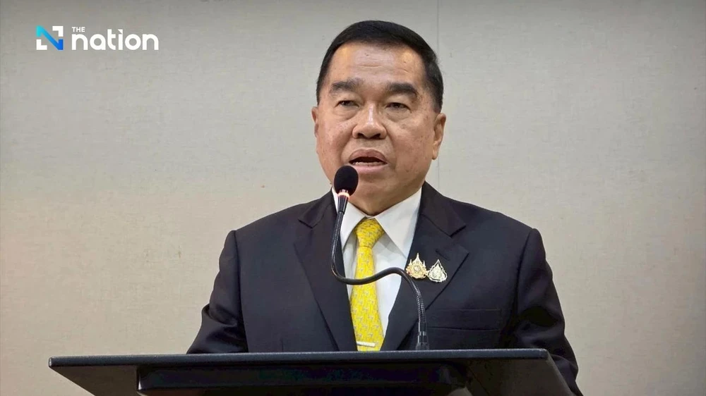 Thứ trưởng Quốc phòng Thái Lan - ông Nattaphon Narkphanit. Ảnh: NATION THAILAND