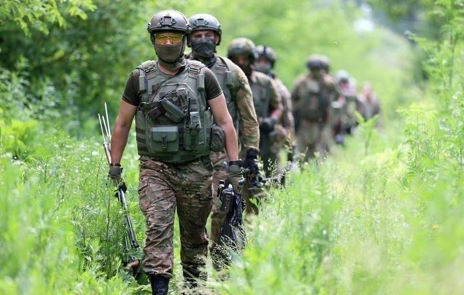 Binh sĩ Nga hoạt động trên chiến trường Ukraine. Ảnh: TASS