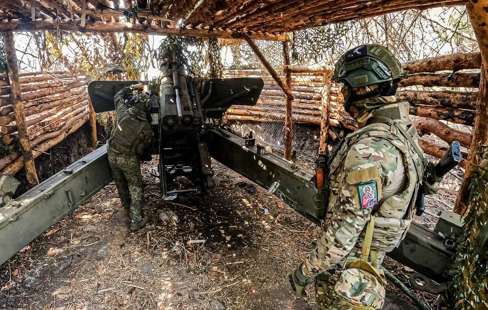 Binh sĩ Nga hoạt động trên chiến trường Ukraine. Ảnh: TASS
