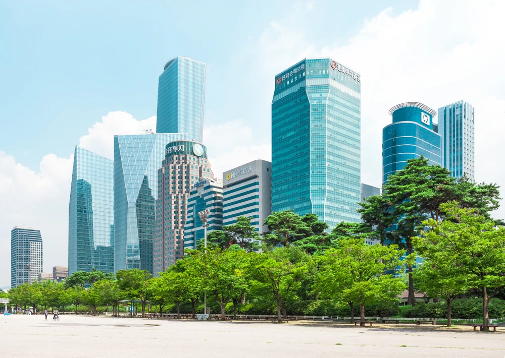 Thủ đô Seoul của Hàn Quốc kỳ vọng trở thành Trung tâm Tài chính hàng đầu châu Á. Ảnh: KOREA HERALD