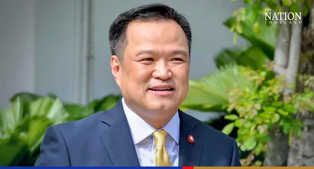 Ông Anutin Charnviraku - lãnh đạo đảng Bhumjaithai. Ảnh: NATION THAILAND