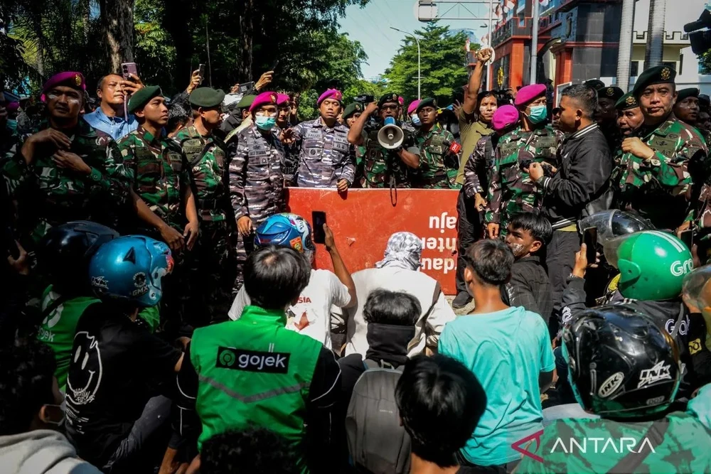 biểu tình ở Indonesia