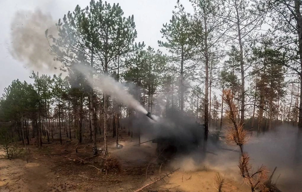 Binh sĩ Nga hoạt động trên chiến trường Ukraine. Ảnh: TASS