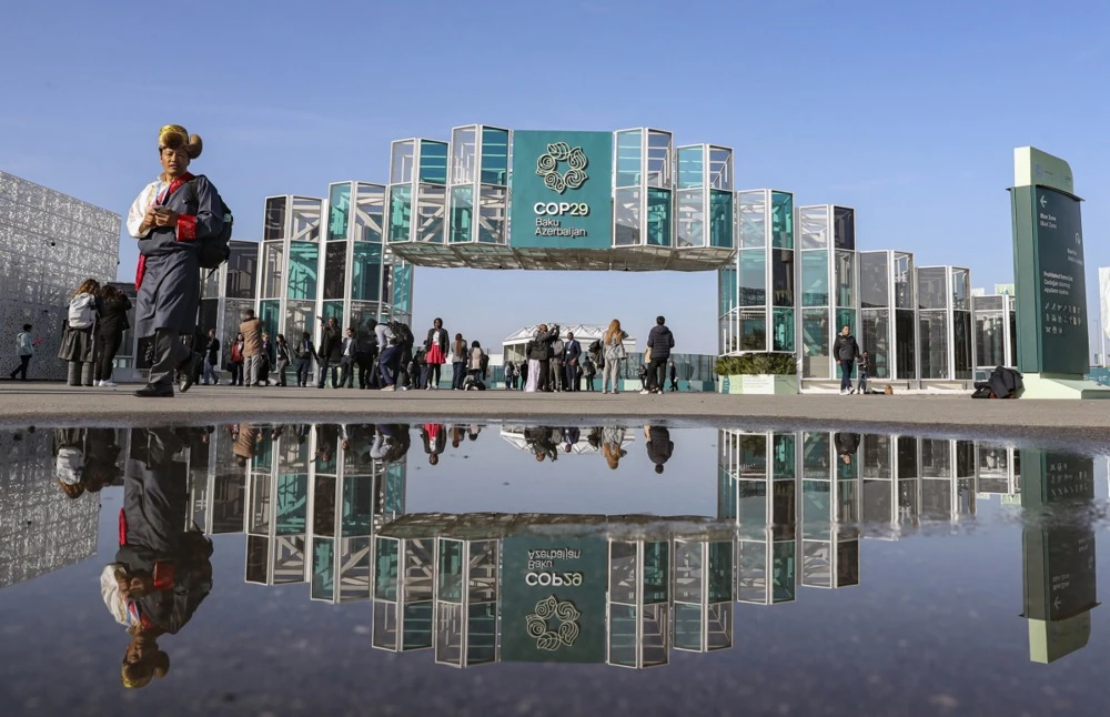 COP29 được tổ chức tại thủ đô Baku (Azerbaijan). Ảnh: EPA-EFE
