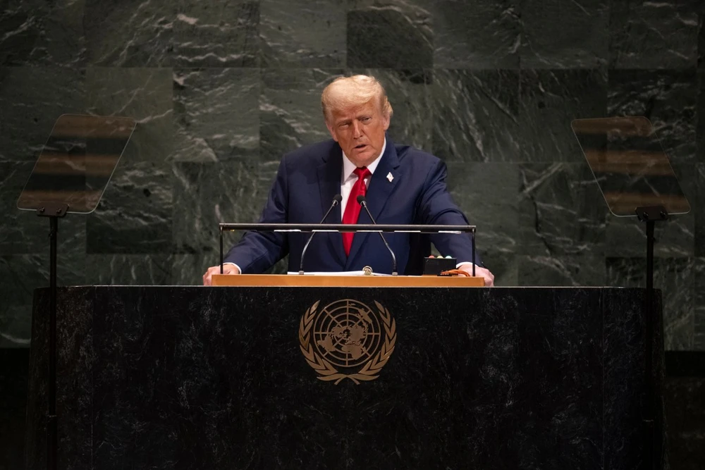 Tổng thống Mỹ Donald Trump. Ảnh: WHITE HOUSE