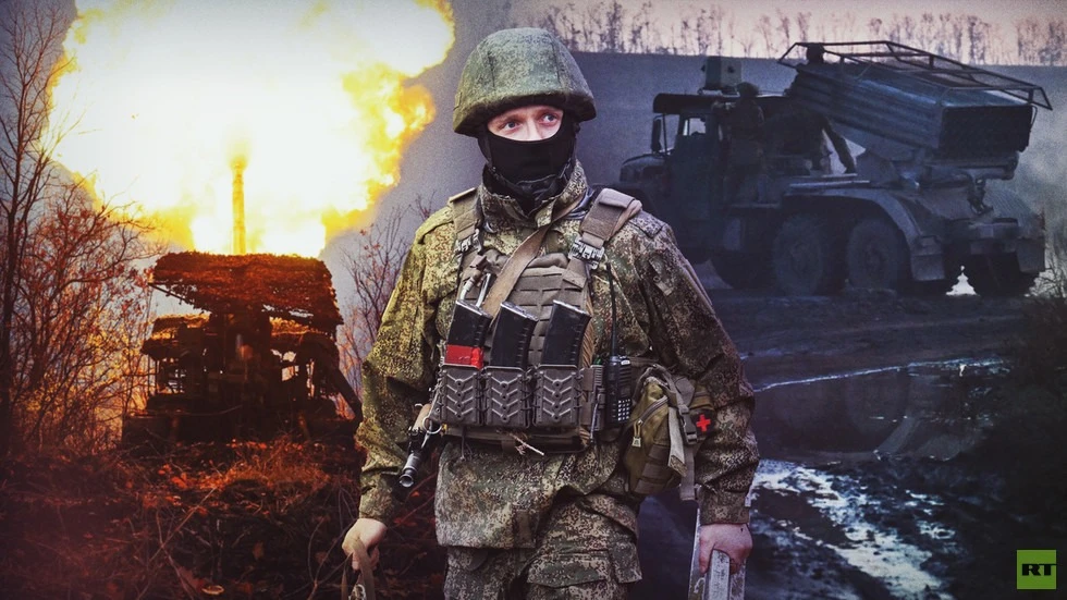 Quân Nga và Ukraine giằng co quyết liệt để giành quyền kiểm soát Pokrovsk - pháo đài quan trọng của Kiev ở Donbass. Ảnh minh họa: RT