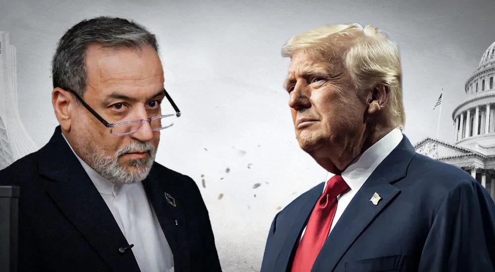 Ngoại trưởng Iran Abbas Araghchi (trái) và Tổng thống Mỹ Donald Trump. Ảnh: The New Region