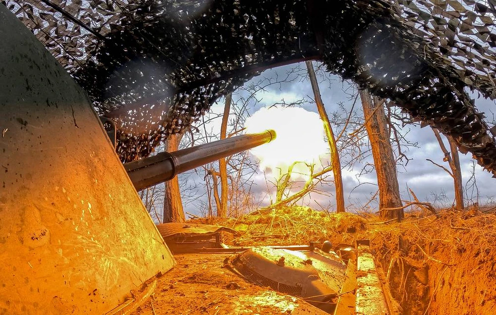 Lực lượng Nga hoạt động trên chiến trường Ukraine. Ảnh: TASS