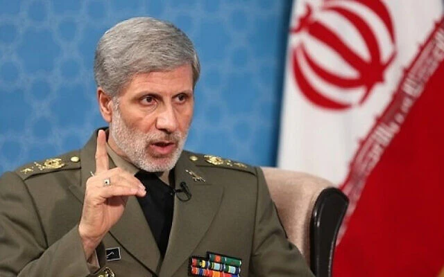 Tư lệnh lục quân Iran - ông Amir Hatami. Ảnh: JNS