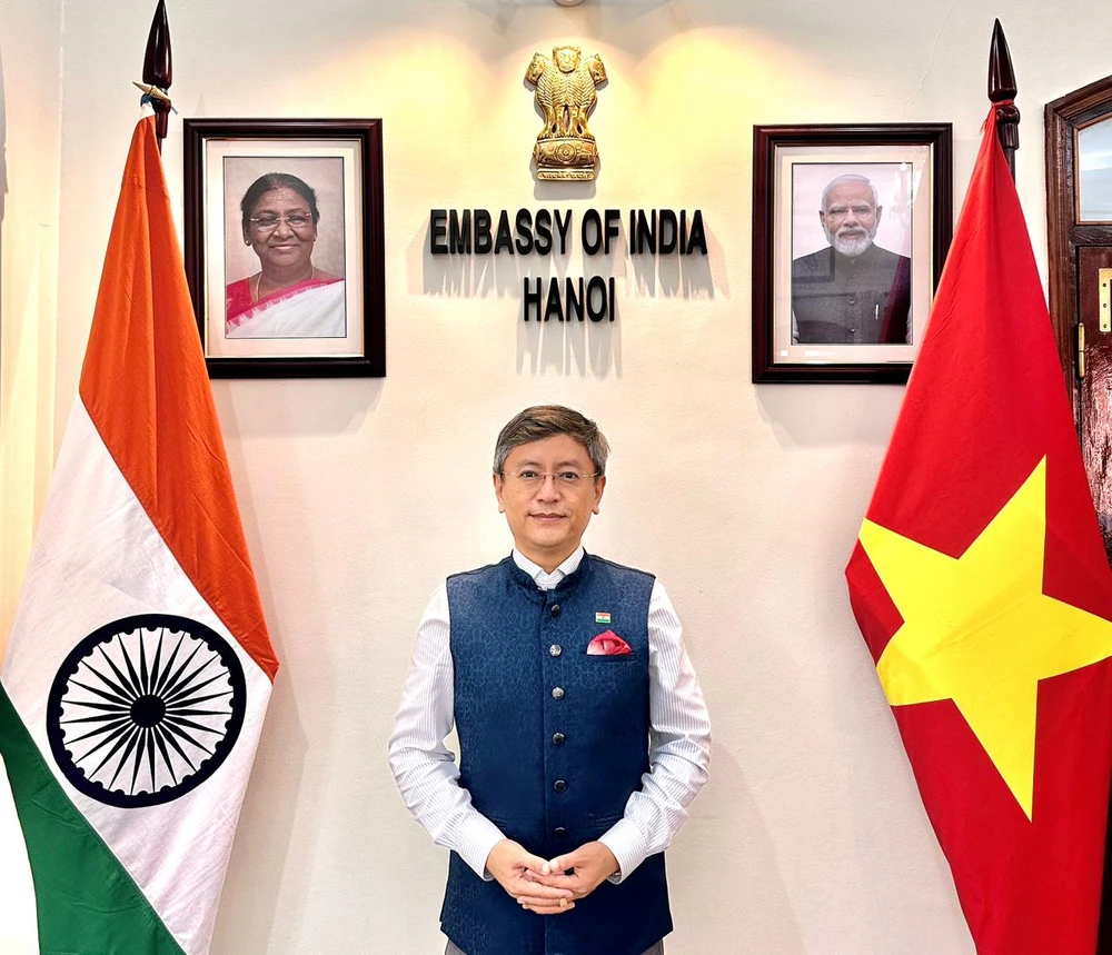 Mr. Tshering W. Sherpa, Ambassador of India to Vietnam.jpeg
