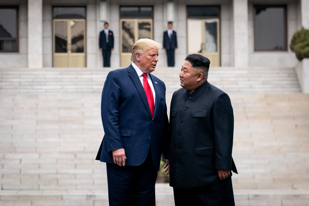 Ông Trump- Quan hệ với ông Kim Jong-un vẫn 'rất tốt đẹp'.jpg