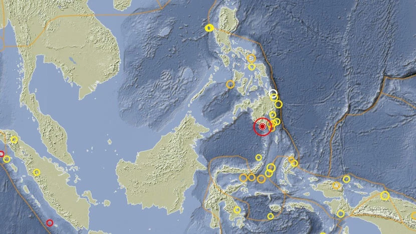 Động đất mạnh 8,2 độ richter rung chuyển Philippines, cảnh báo sóng thần.jpg