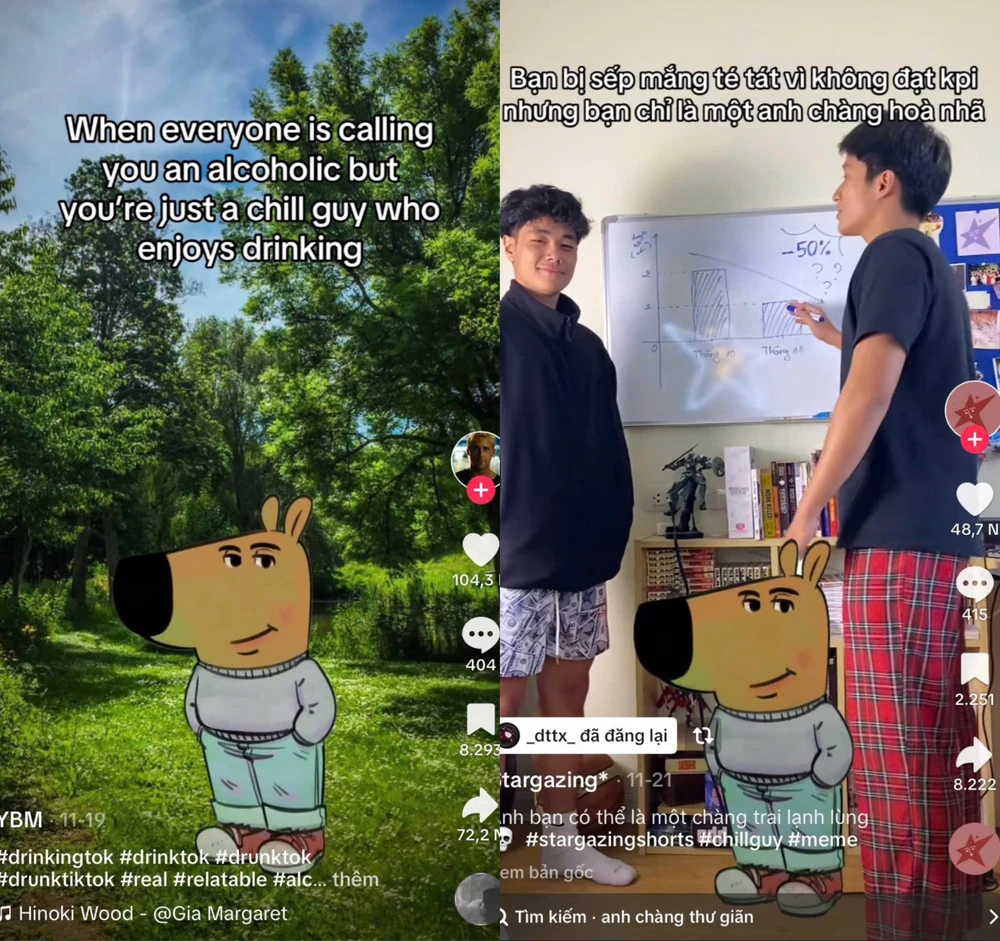 vì tôi là người thư giãn